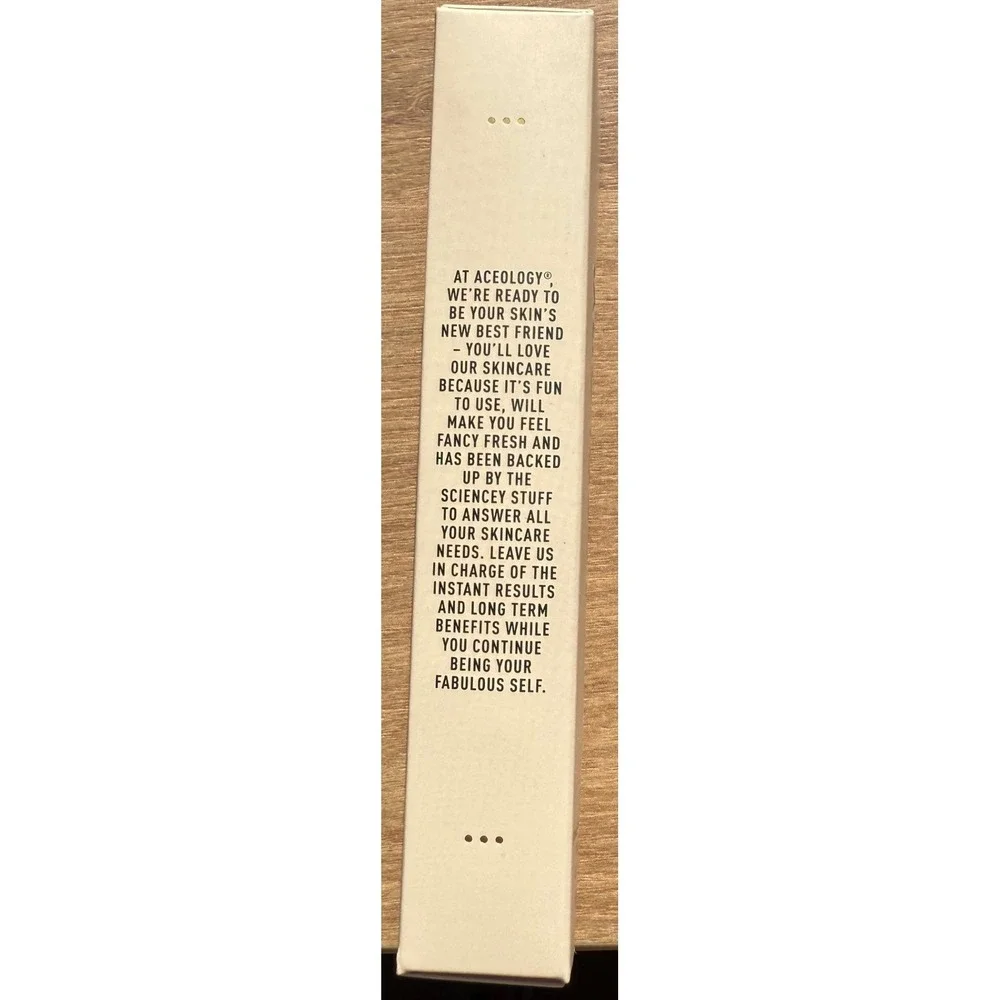 Aceology‎ Passionfruit Refining Lip Scrub 15g 0.5oz New in Box Skincare Vegan